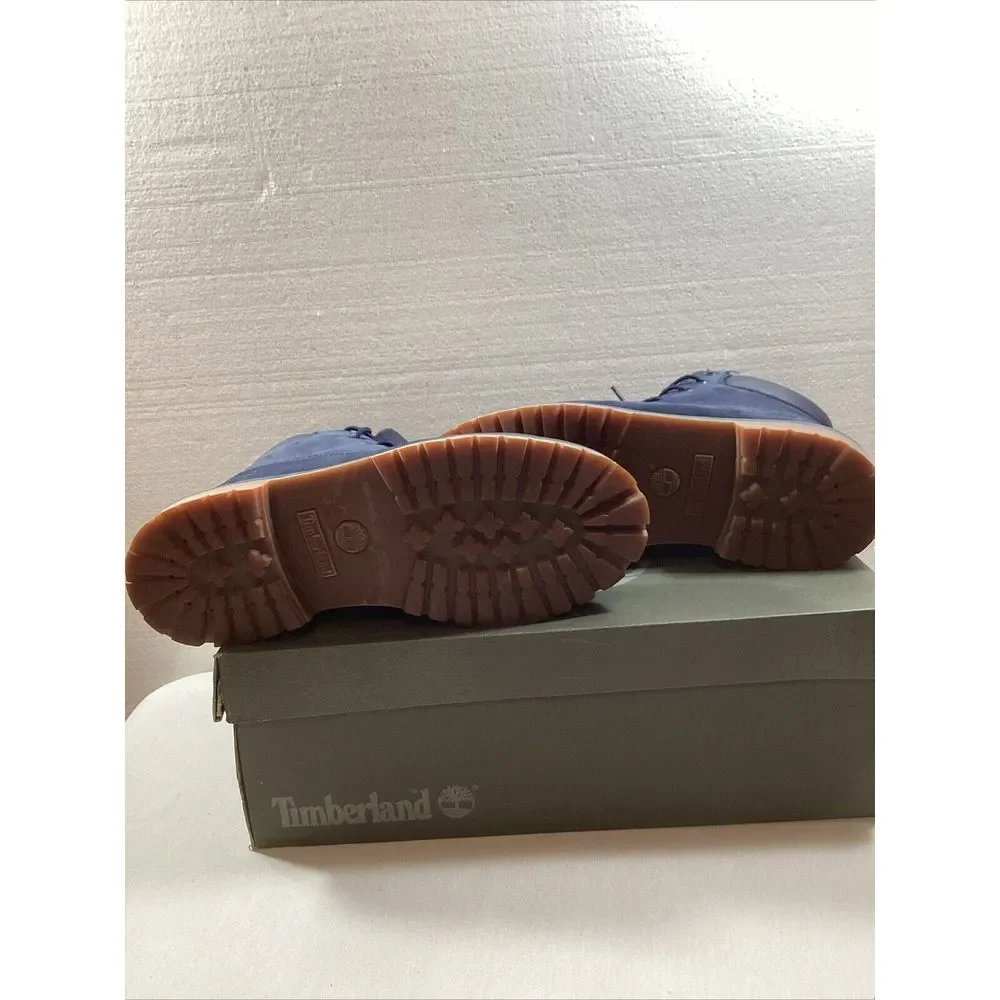 Timberlands Juniors Sz 6 Premium Water Proof Boots Blue SKU‎ #3054